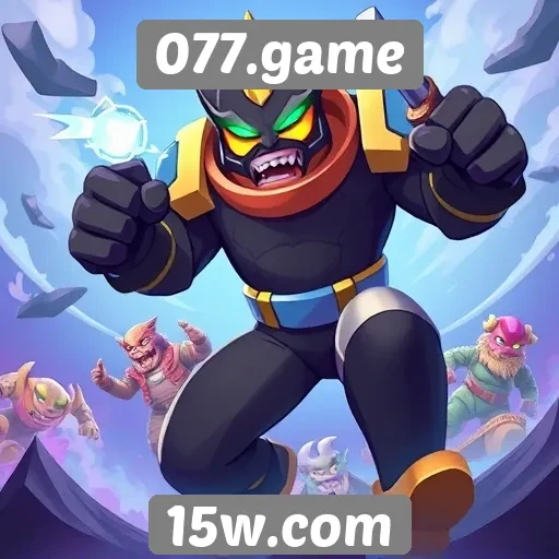 Principais jogos disponíveis na plataforma 077.game